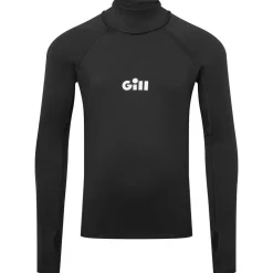 Neoprene Tops|Gill Marine Junior Hydrophobe Top Black