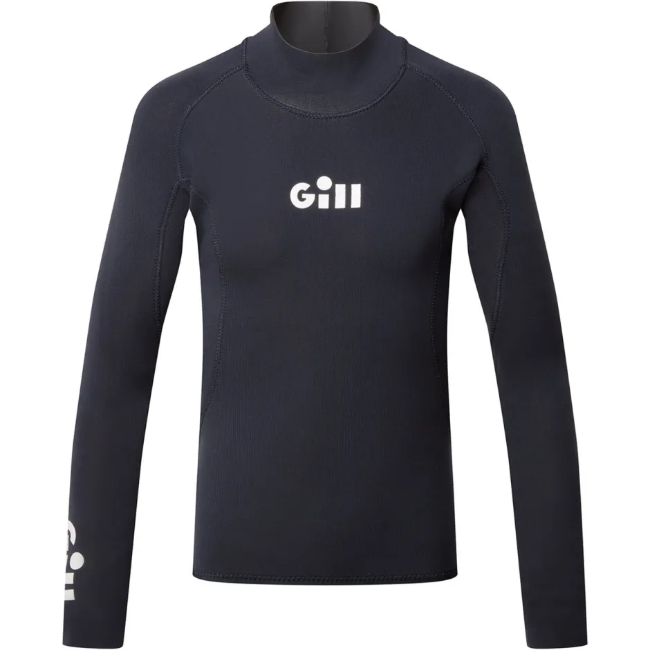 Neoprene Tops|Gill Marine Junior Zentherm 2.0 Top DarkNavy