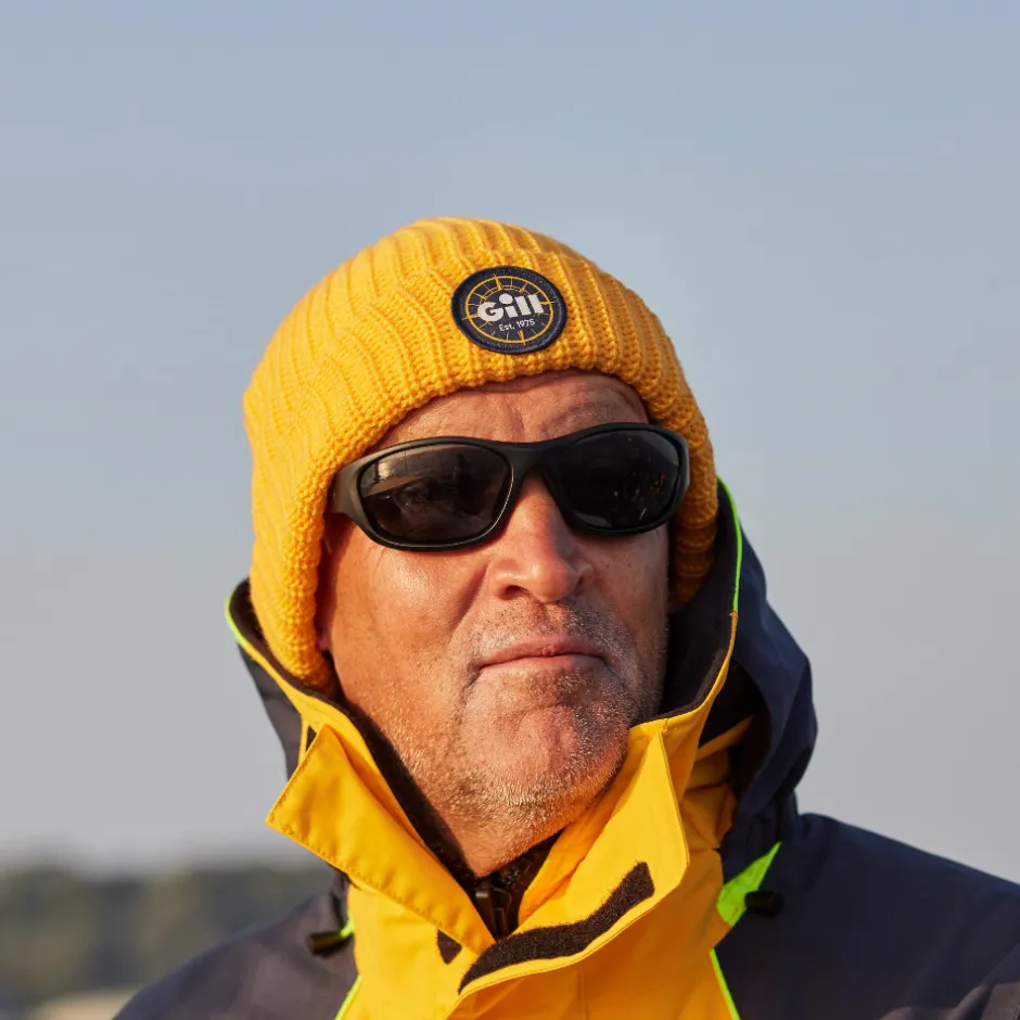 Beanies|Gill Marine Knit Beanie 50th Anniversary |GoldFusion/Navy