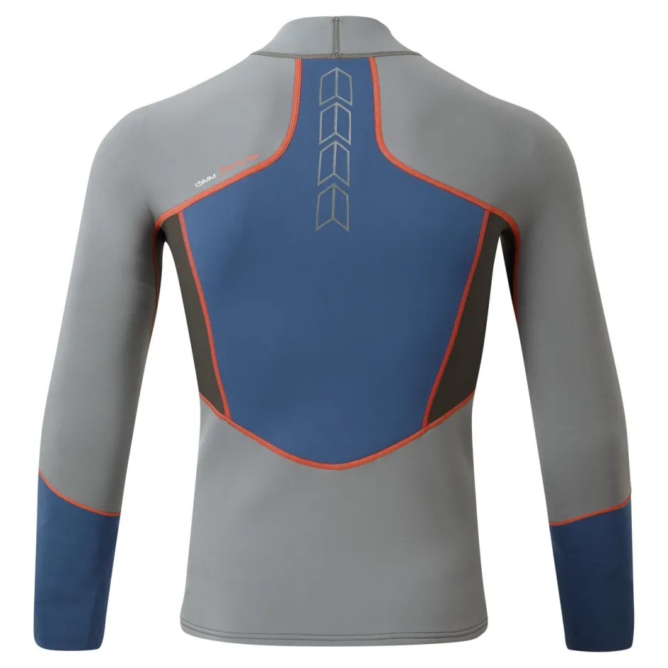 Neoprene Tops|Zenlite|Gill Marine Men’s ZenLite Top SteelGrey