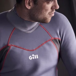Neoprene Tops|Zenlite|Gill Marine Men’s ZenLite Top SteelGrey