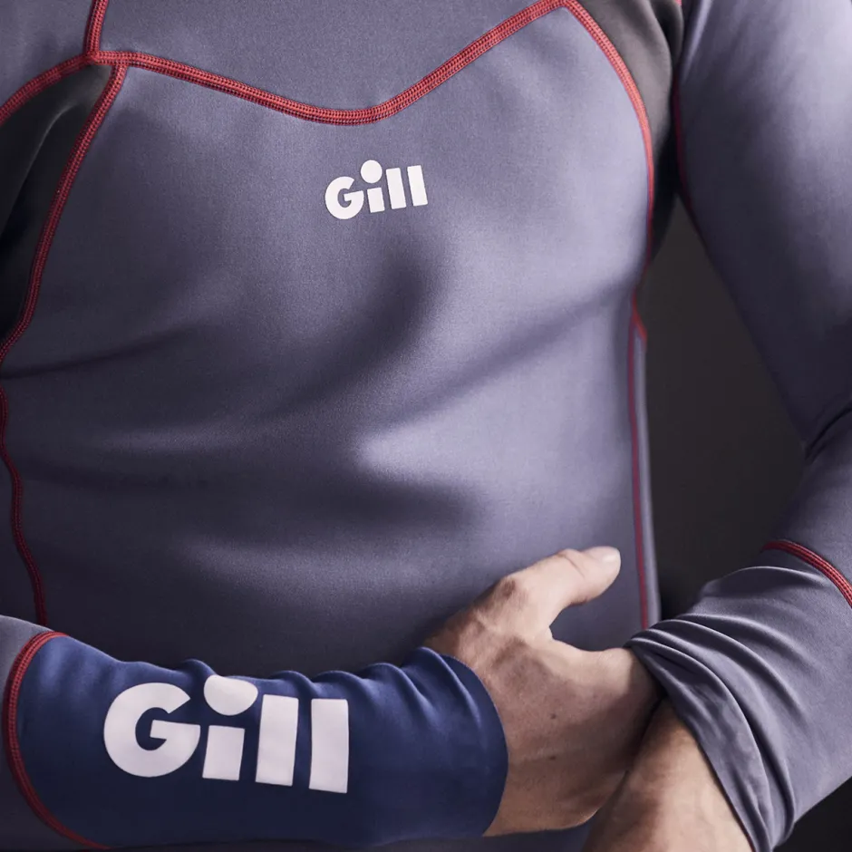 Neoprene Tops|Zenlite|Gill Marine Men’s ZenLite Top SteelGrey