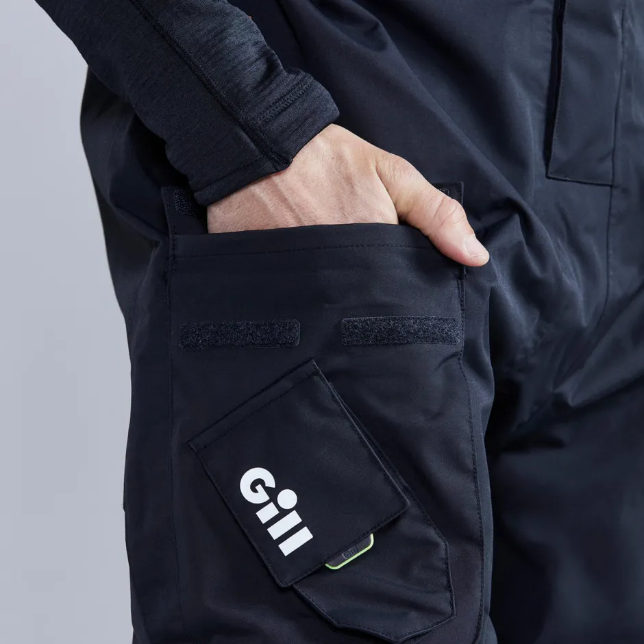 Salopettes|Os1|Gill Marine OS1 Ocean Trousers Graphite/Orange