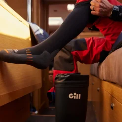 Power Boating|Outdoor Adventure|Gill Marine Waterproof Boot Sock Graphite
