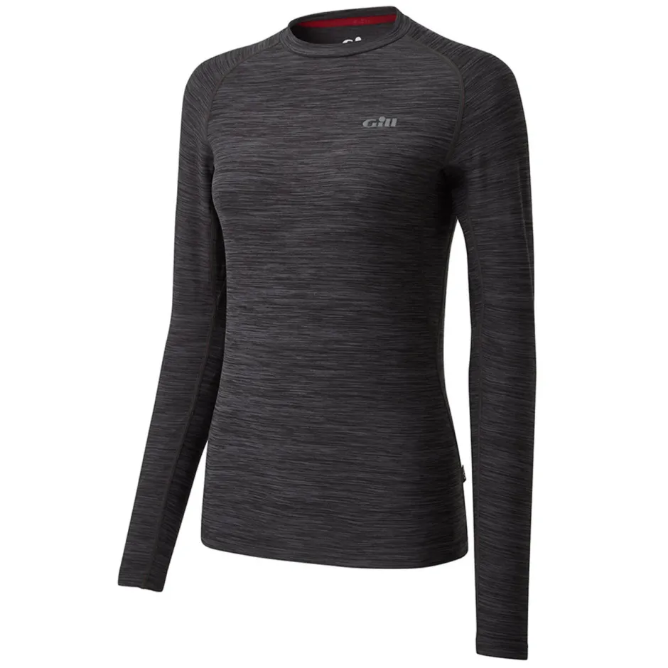 T-Shirts|Base Layers|Gill Marine Women’s Crew Neck – Long Sleeve AshMelange