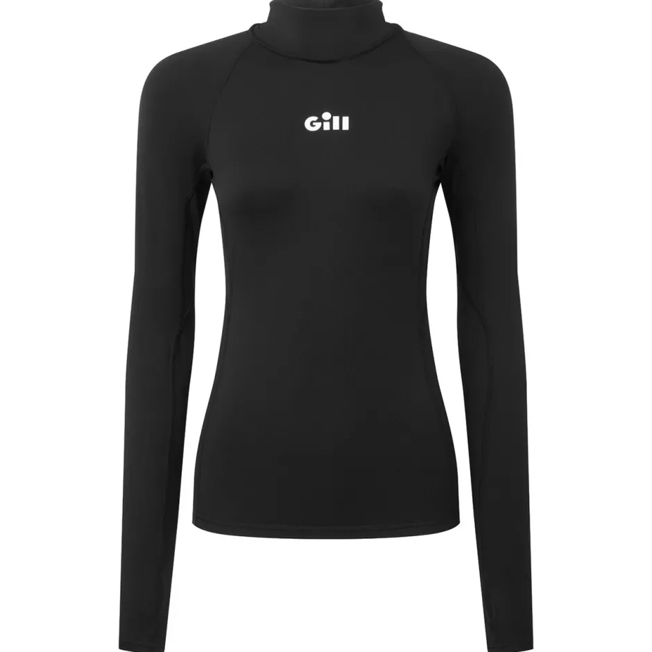 Rash Vests|Neoprene Tops|Gill Marine Women’s Hydrophobe Top Black