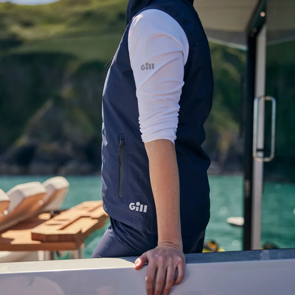Waterproof Jackets|Gilet|Gill Marine Womens Pilot Gilet