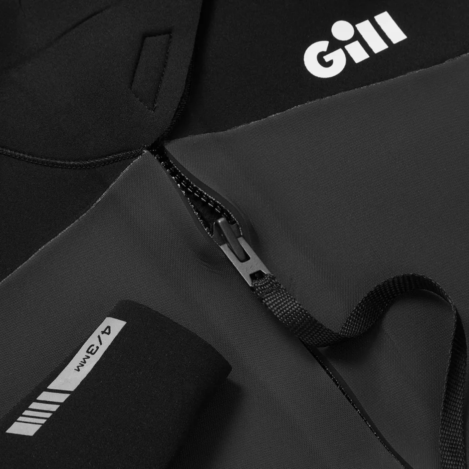 Wetsuits|Gill Marine Women’s Pursuit Wetsuit 4/3mm Back Zip