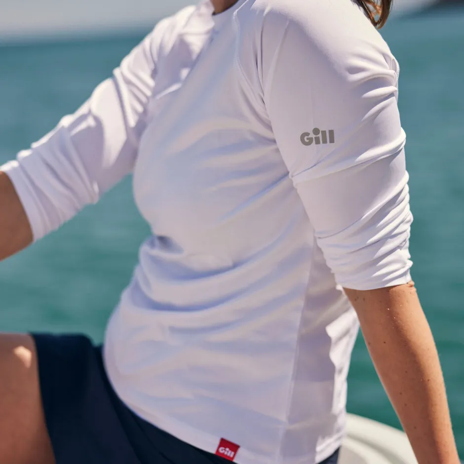 T-Shirts|Tops|Gill Marine Women’s UV Tec Tee – Long Sleeve