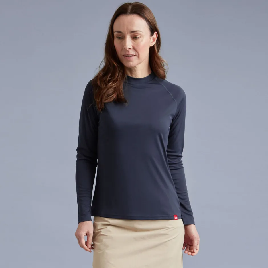 T-Shirts|Tops|Gill Marine Women’s UV Tec Tee – Long Sleeve