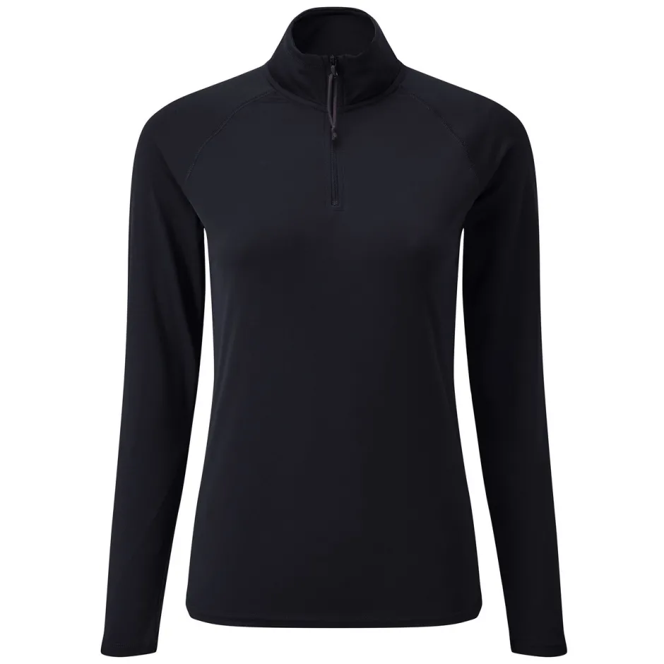 T-Shirts|Tops|Gill Marine Women’s UV Tec Zip Tee – Long Sleeve