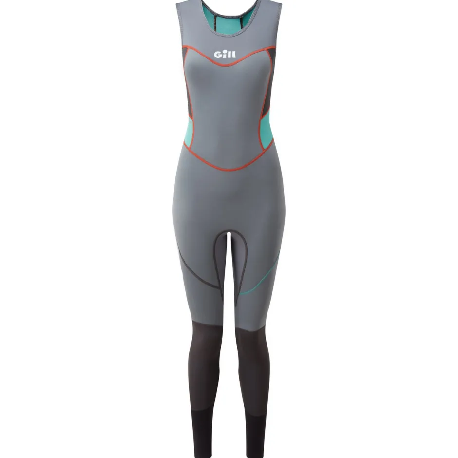 Zenlite|Gill Marine Women’s ZenLite Skiff Suit SteelGrey